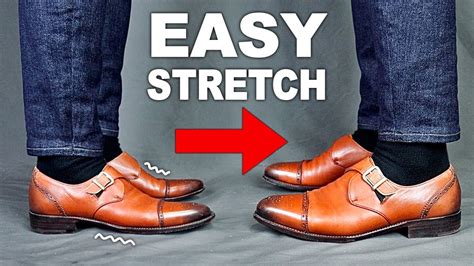 how to stretch leather shoes.